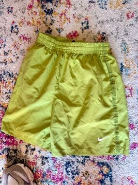 Nike Olive Athletic Kids' Shorts